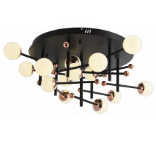 Потолочная люстра Natali Kovaltseva LOFT LED LED LAMPS 81344 GOLD BLACK