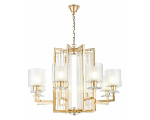 Подвесная люстра LUMINA DECO Manhattan LDP 8012-8 F.GD