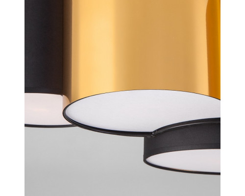 Потолочная люстра TK Lighting Mona 3447 Mona Black/Gold