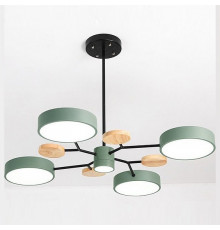 Люстра на штанге Imperiumloft Meade Lamps Green MEADE-01