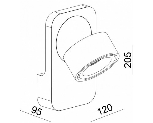 Бра Deko-Light Uni 341215