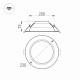 Встраиваемый светильник Arlight CYCLONE 023217(2)