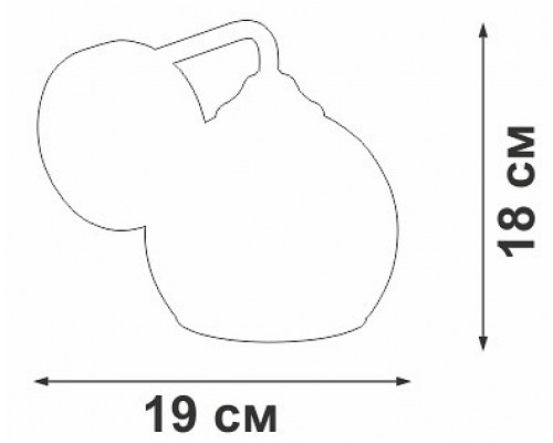 Бра Vitaluce V3096 V3096-9/1A