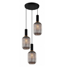 Подвесной светильник LUMINA DECO Rico LDP 1218-3 GY+BK