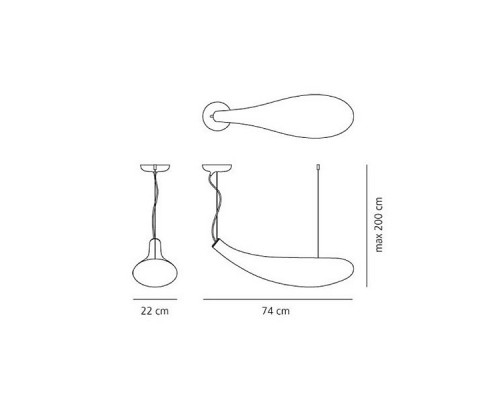 Подвесной светильник Artemide  1629010A