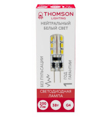 Лампа светодиодная Thomson G4 G4 3Вт 4000K TH-B4203