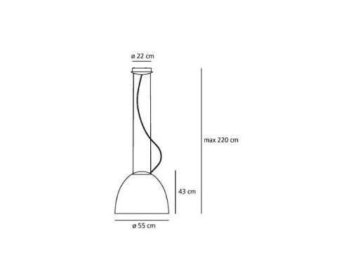 Подвесной светильник Artemide  A240210