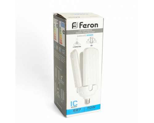 Лампа светодиодная Feron LB-654 E27 70Вт 6500K 48774