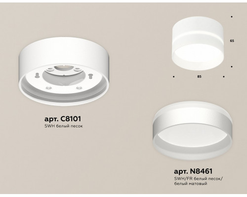 Накладной светильник Ambrella Light XS XS8101020