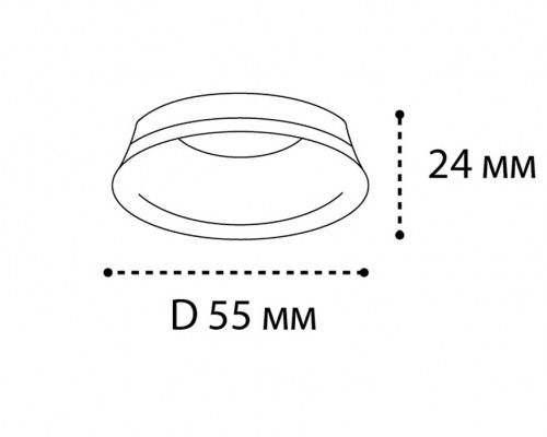 Кольцо декоративное Italline IT08-8050 IT08-8050 white