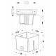 Встраиваемый в дорогу светильник Deko-Light Square II WW 730248