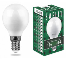 Лампа светодиодная Feron Saffit SBG4511 E14 11Вт 4000K 55138