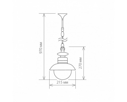 Подвесной светильник Elektrostandard Talli a038483