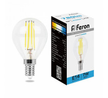 Лампа светодиодная Feron LB-52 E14 7Вт 6400K 38221