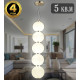 Подвесной светильник Natali Kovaltseva LOFT LED LED LAMPS 81100/5C GOLD WHITE