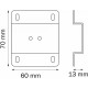 Крепление для трека Lightstar Barra 505170