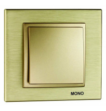Рамка на 1 пост Mono Electric Style Aluminium 107-830000-160
