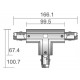 Соединитель T-образный для треков Deko-Light D Line 710027