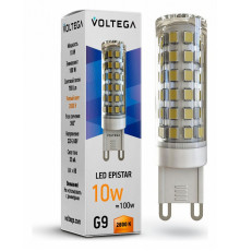 Лампа светодиодная Voltega 703 G9 10Вт 2800K 7038