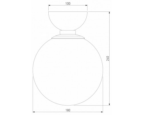 Накладной светильник Eurosvet Bubble a062582