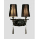 Бра LUMINA DECO Fabione LDW 1200-2W BK