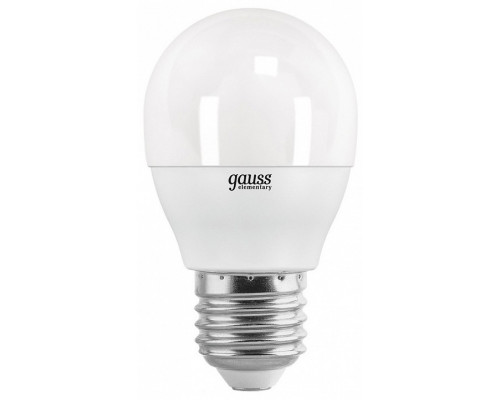 Лампа светодиодная Gauss LED Elementary Globe E27 10Вт 3000K 53210