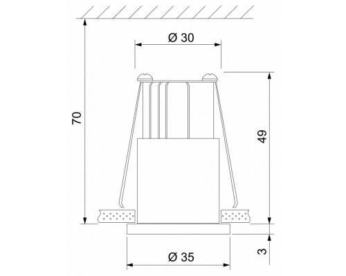 Встраиваемый светильник Elektrostandard 15269/LED a056021