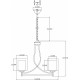 Подвесная люстра Moderli Maximilian V2521-3P