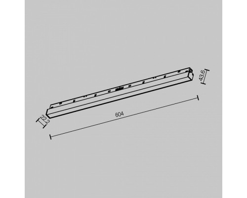 Встраиваемый светильник Maytoni Basis TR030-2-24W2.7K-B