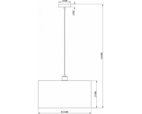 Подвесной светильник Moderli Room V2733-1P