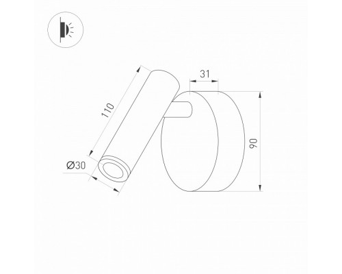 Бра Arlight BED 034060