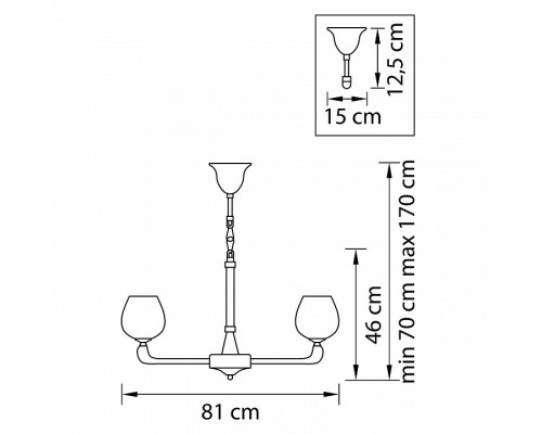 Подвесная люстра Lightstar Delta 706082