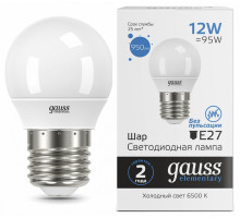 Лампа светодиодная Gauss Elementary E27 12Вт 6500K 53232