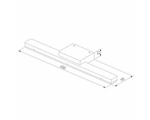 Подсветка для зеркала Elektrostandard Protect a052872