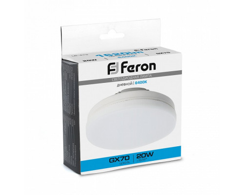 Лампа светодиодная Feron LB-473 GX70 20Вт 6400K 48308