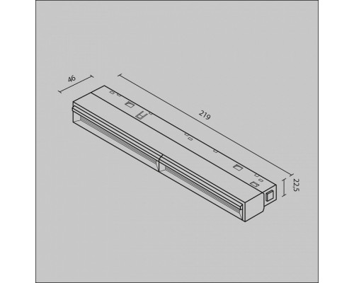 Встраиваемый светильник Maytoni Parete TR106-4-12W-DS-W