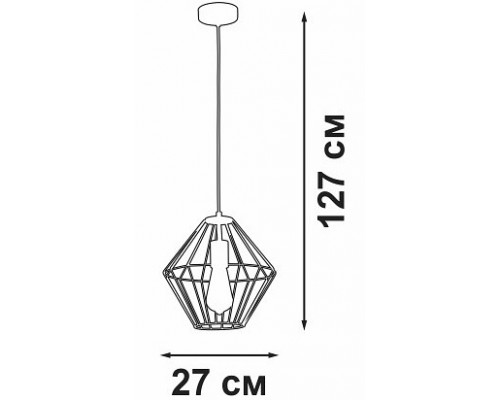 Подвесной светильник Vitaluce V3067 V3067-8/1S