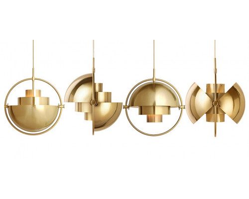 Подвесной светильник Imperiumloft Louis Weisdorff Multi-Lite Pendant Gold 40.1032