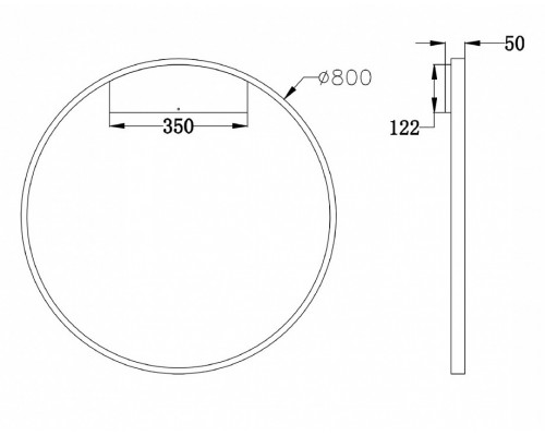 Бра Maytoni Rim MOD058WL-L50BS4K