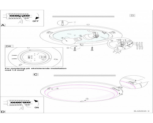 Накладной светильник Eglo ПРОМО Planet 1 83159