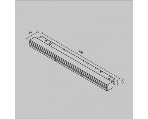 Встраиваемый светильник Maytoni Parete TR106-4-18W-DS-W