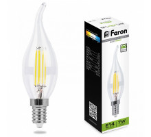 Лампа светодиодная Feron LB-167 E14 7Вт 4000K 25873