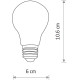 Лампа светодиодная Nowodvorski Bulb E27 10Вт 3000K 10588