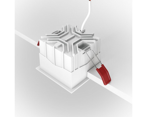 Встраиваемый светильник Maytoni Alfa DL043-01-15W3K-D-SQ-W