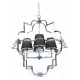 Подвесная люстра LUMINA DECO Baltimore LDP 8020-4 CHR+BK