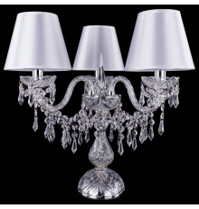 Настольная лампа декоративная Bohemia Ivele Crystal 5703 1403L/3/141-39/Ni/SH21-160