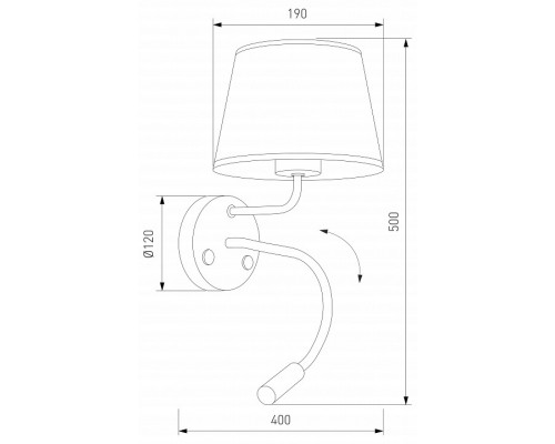 Бра с подсветкой TK Lighting Maja 10080 Maja