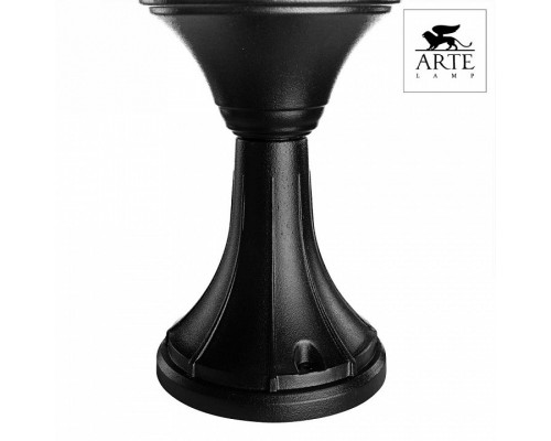 Наземный низкий светильник Arte Lamp Monaco A1494FN-1BK