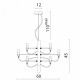 Подвесная люстра Divinare Molto 8030/02 LM-18