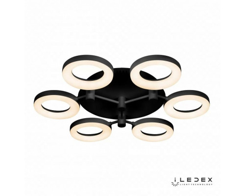 Потолочная люстра iLedex Jomo FS-014-X6-(B) 72W BK